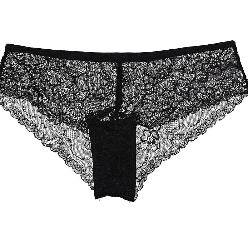 Discount Zeeman Amber Slip brésilien - Noir