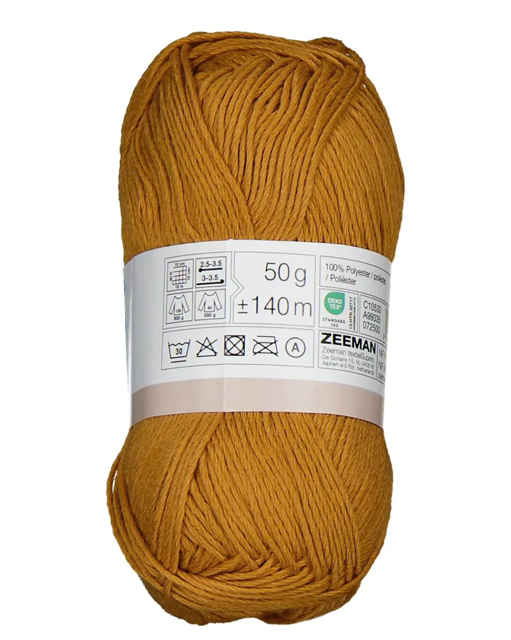 New Zeeman Amy Fil à crocheter - Marron