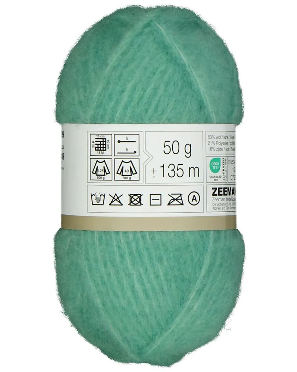 Sale Zeeman Billy Fil à tricoter - Vert