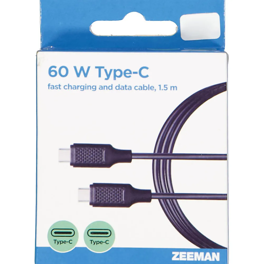 Zeeman Chargeur voiture USB - Noir