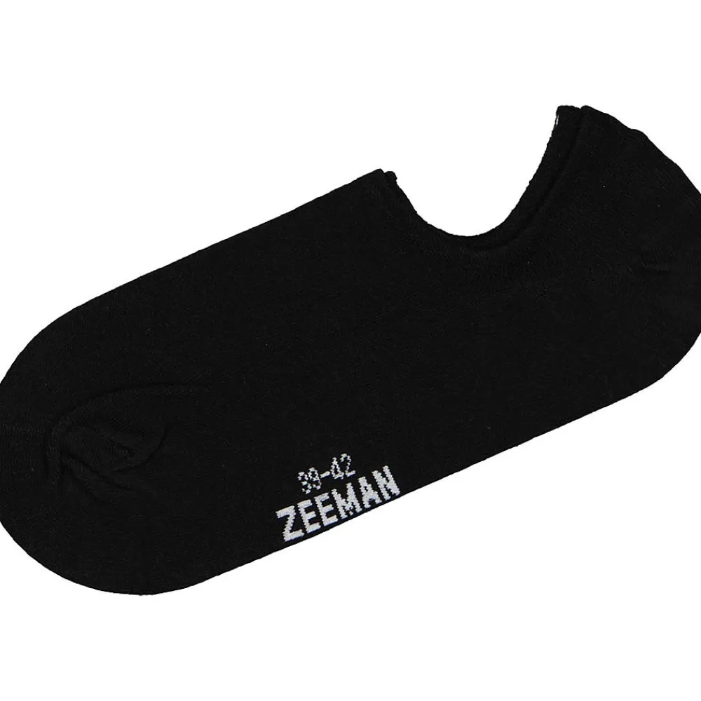 Discount Zeeman Chaussettes invisibles - Noir
