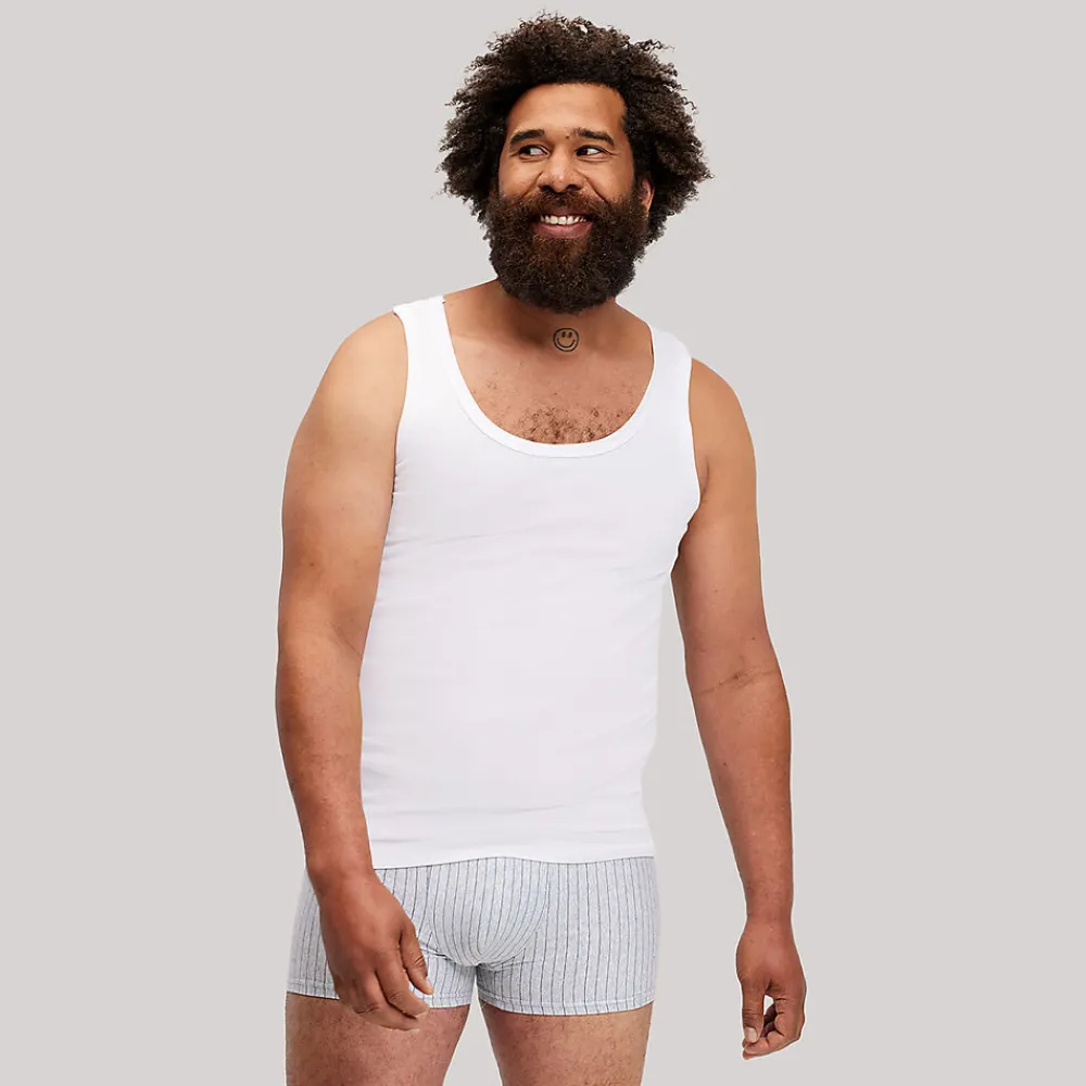 Discount Zeeman Débardeur - Blanc