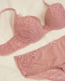 Outlet Zeeman Demi Soutien-gorge padd� - Rose