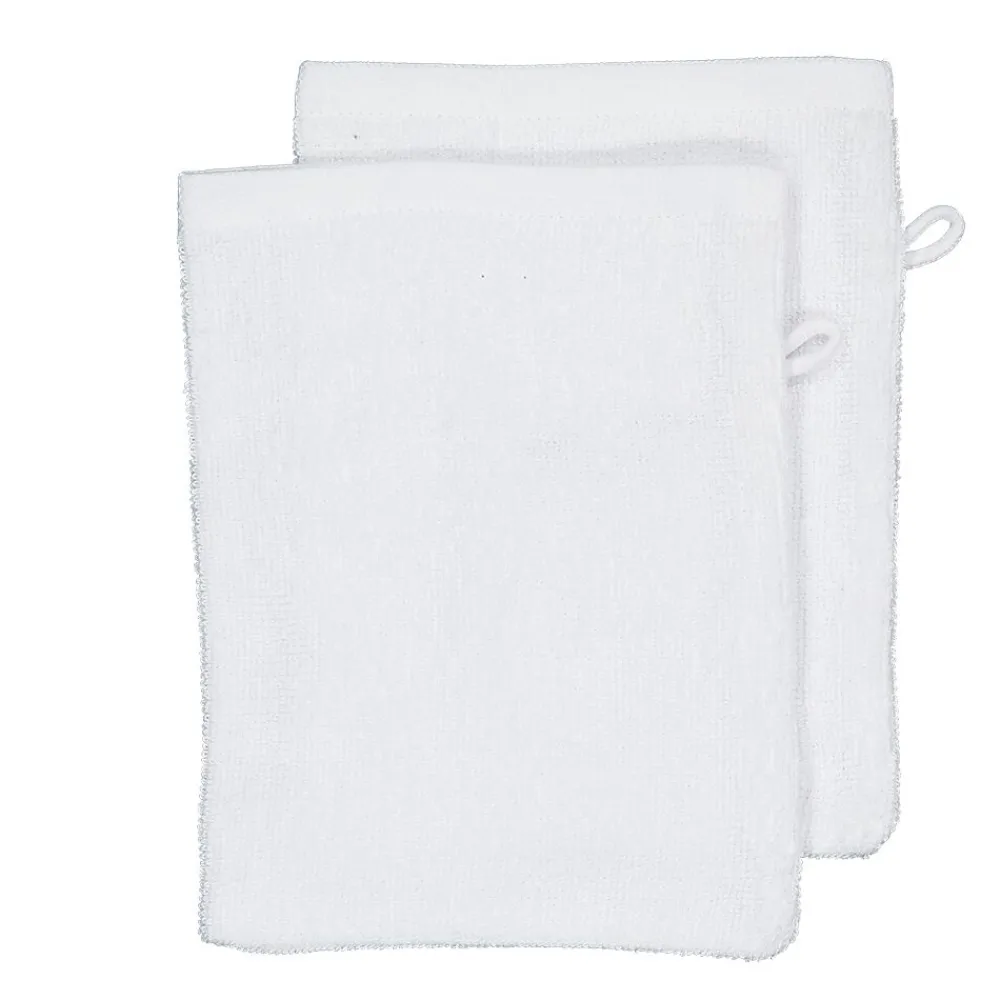 Sale Zeeman Gant de toilette - Blanc