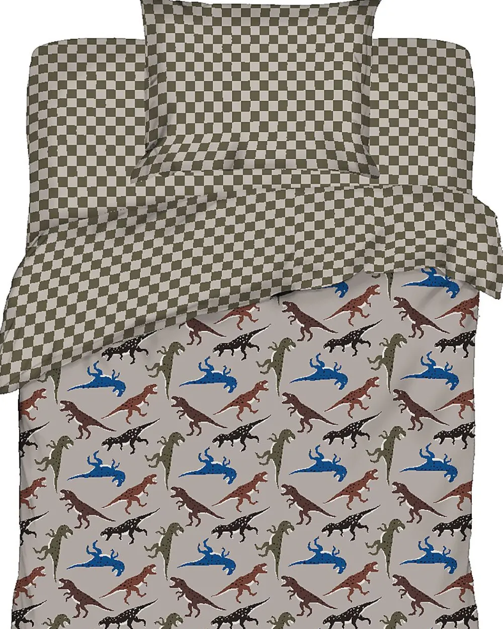 New Zeeman Housse de couette - Gris