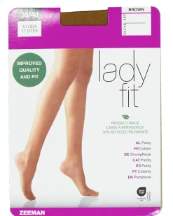 Outlet Zeeman Lady fit Collant - Marron