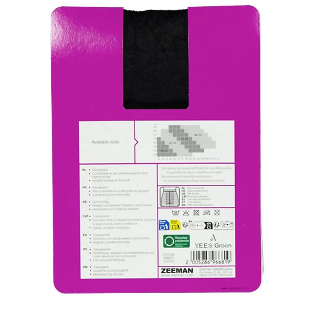 Online Zeeman Lady fit Collant - Noir