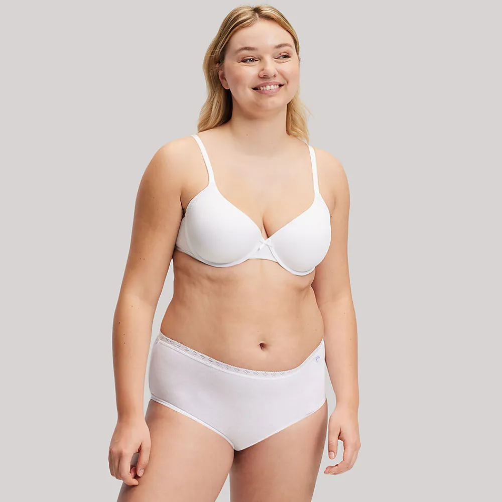 Online Zeeman Mady Slip - Blanc