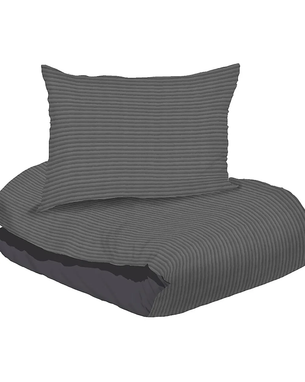 Zeeman Parure de couette - Gris