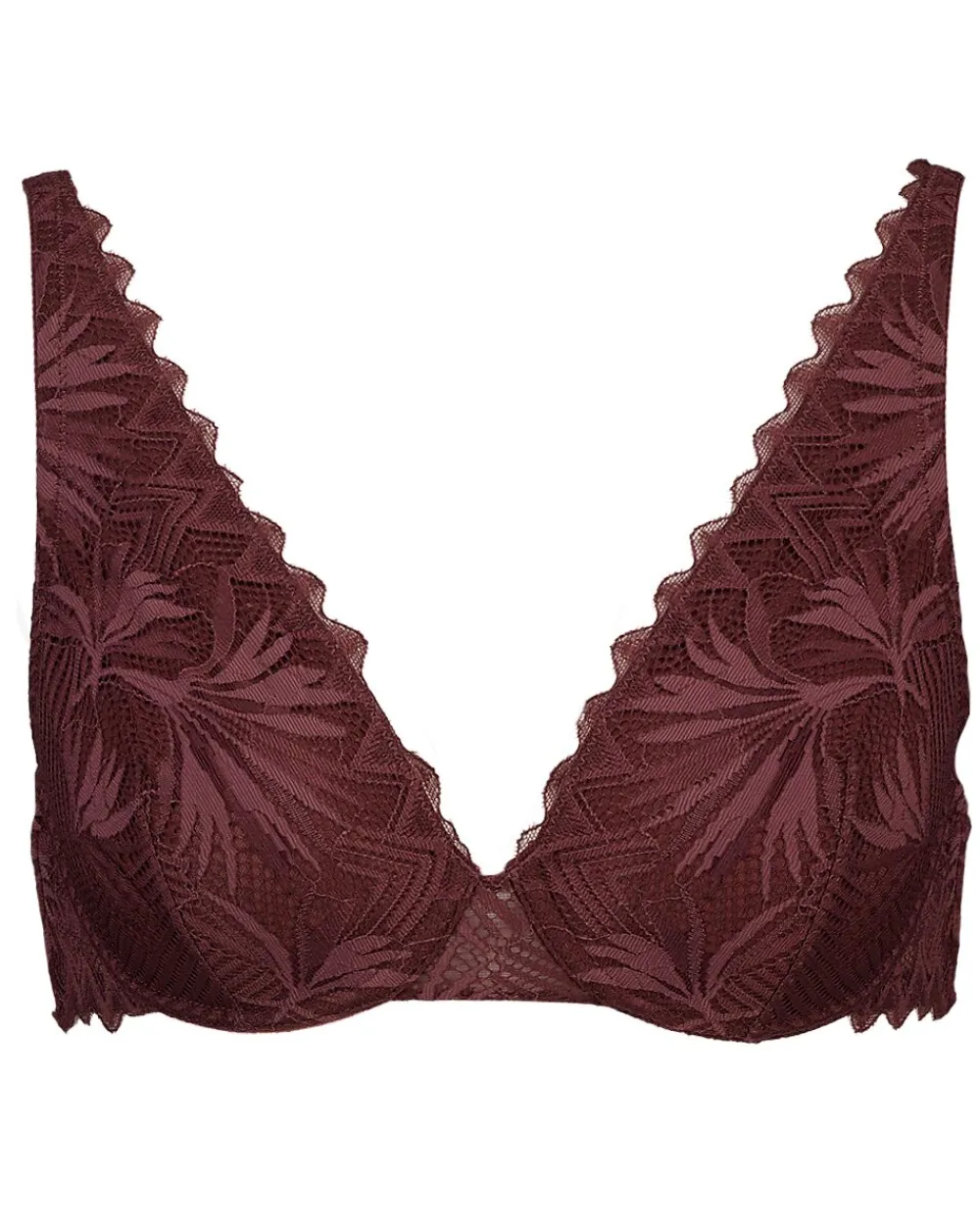 Best Zeeman Plunge Soutien-gorge non paddé - Marron