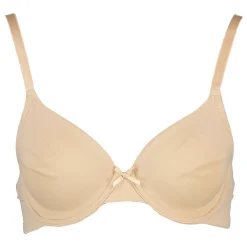 Hot Zeeman Plunge Soutien-gorge non paddé - Beige
