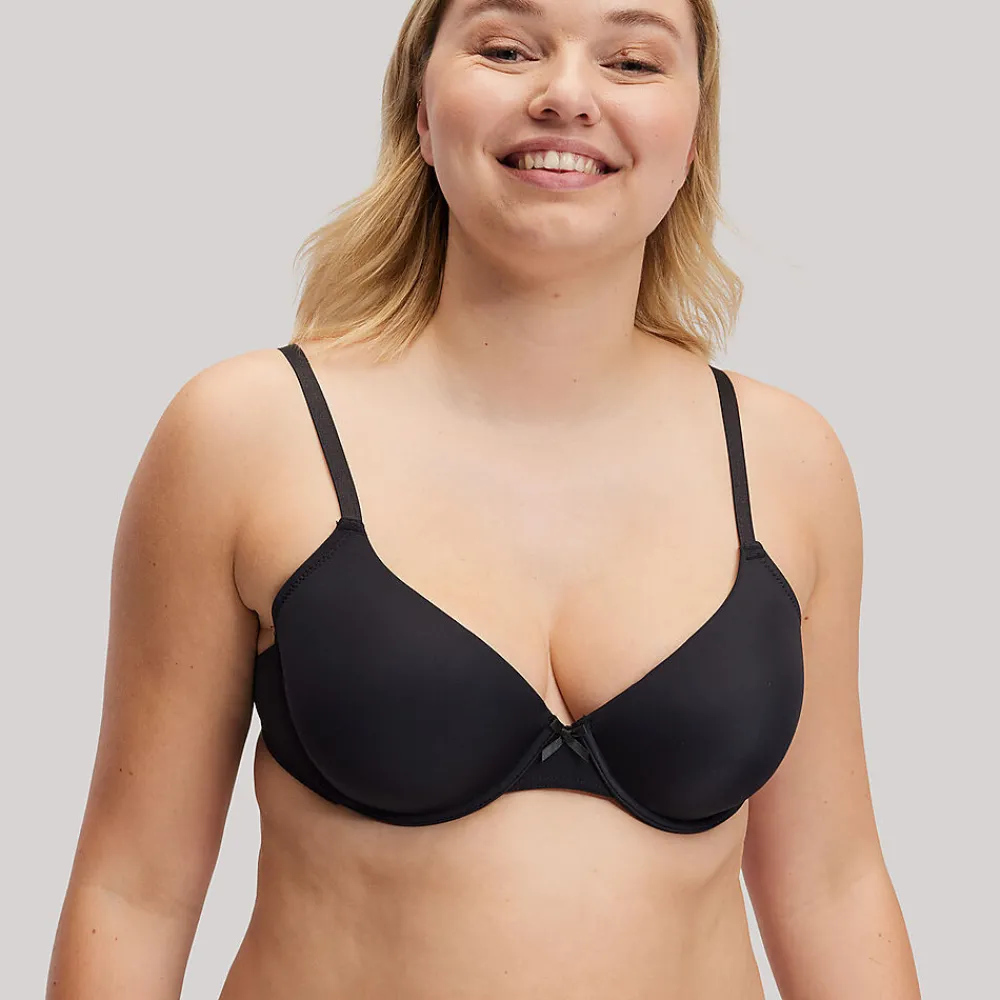 Online Zeeman Plunge Soutien-gorge padd� - Noir