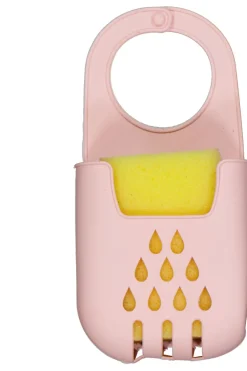 Sale Zeeman Porte-éponge avec éponge - Rose