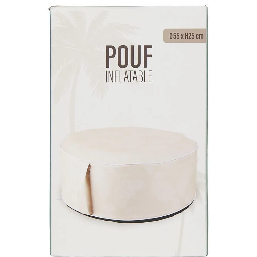 Zeeman Pouf gonflable - Blanc