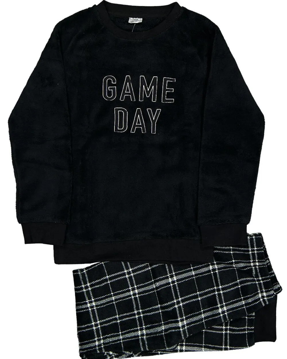 Discount Zeeman Pyjama 2 pièces - Noir