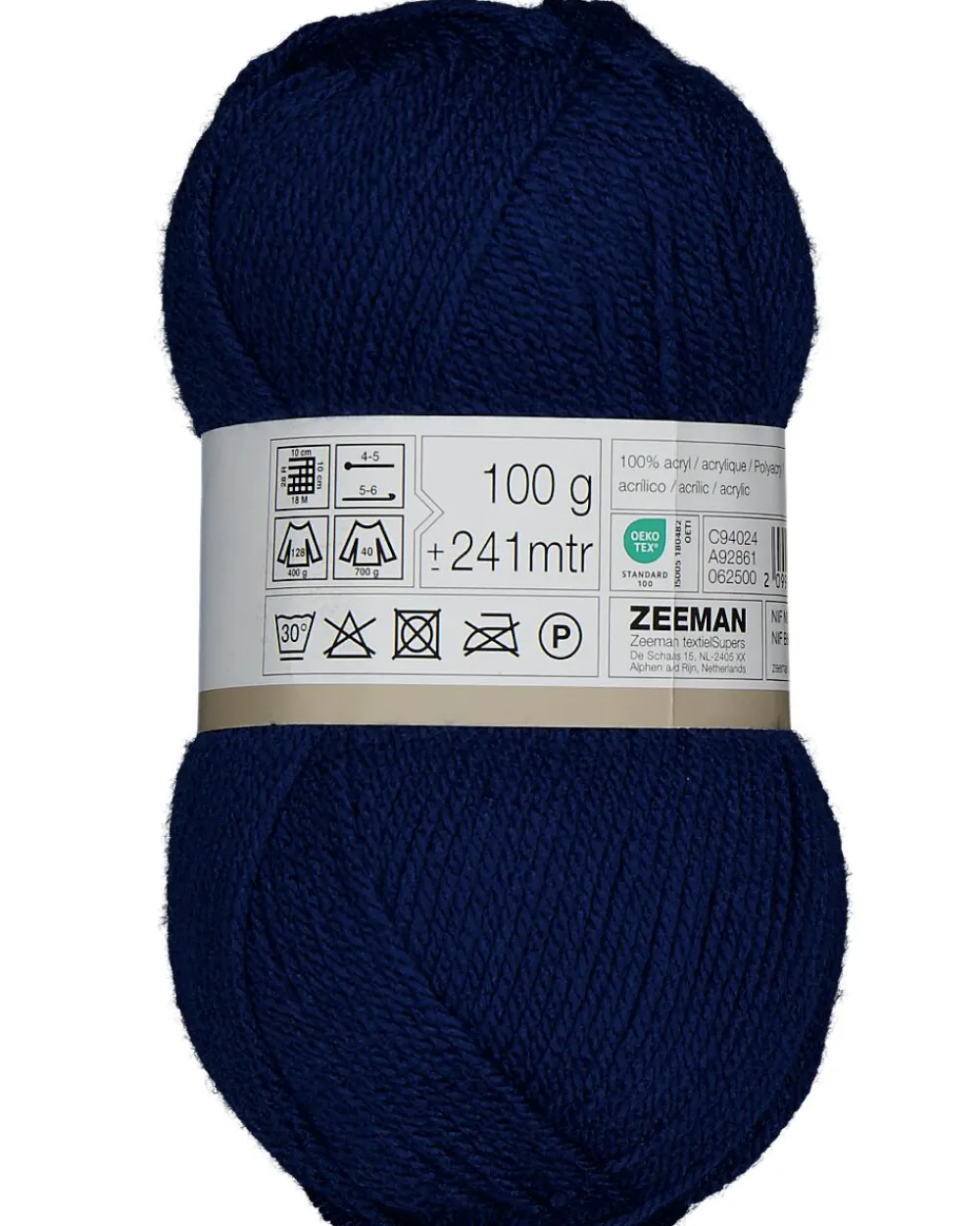 Online Zeeman Royal Fil à tricoter - Bleu