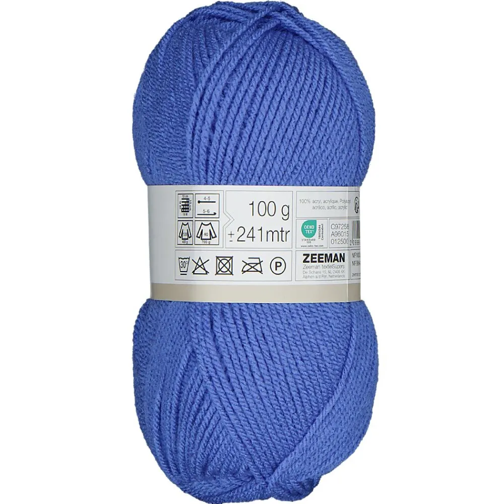 Hot Zeeman Royal Fil à tricoter - Bleu