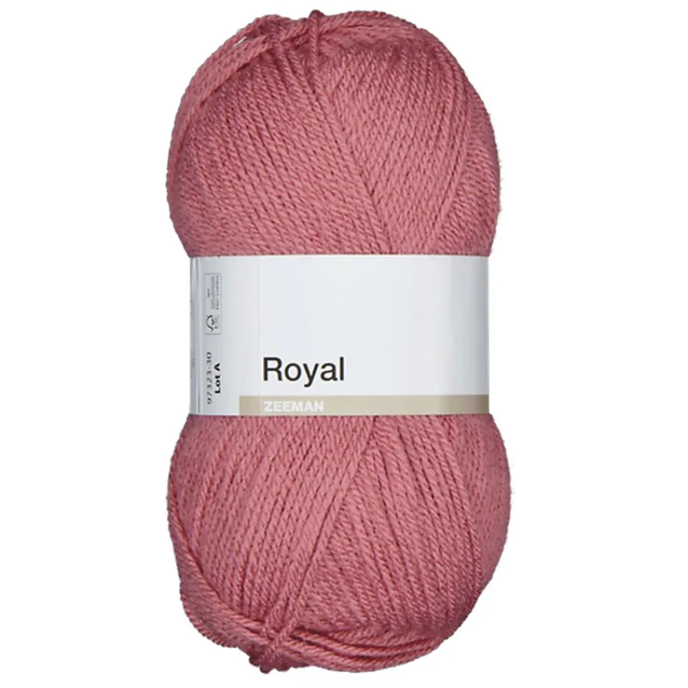 Zeeman Royal Fil à tricoter - Rose