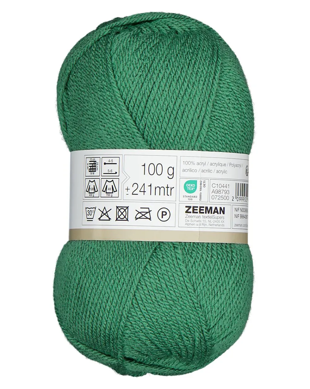 New Zeeman Royal Fil à tricoter - Vert