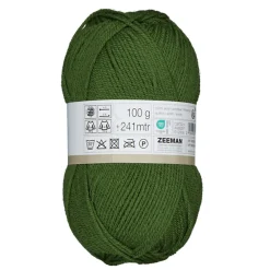 Sale Zeeman Royal Fil à tricoter - Vert