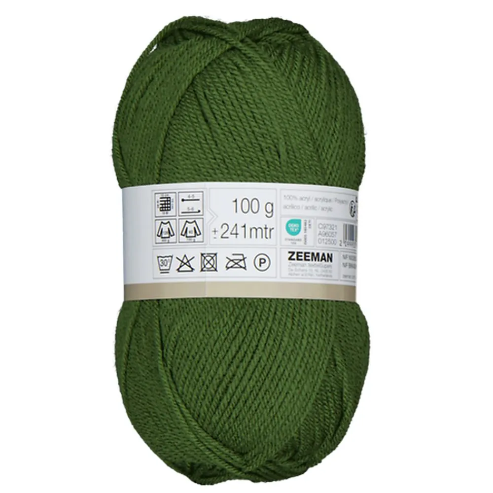 Sale Zeeman Royal Fil à tricoter - Vert
