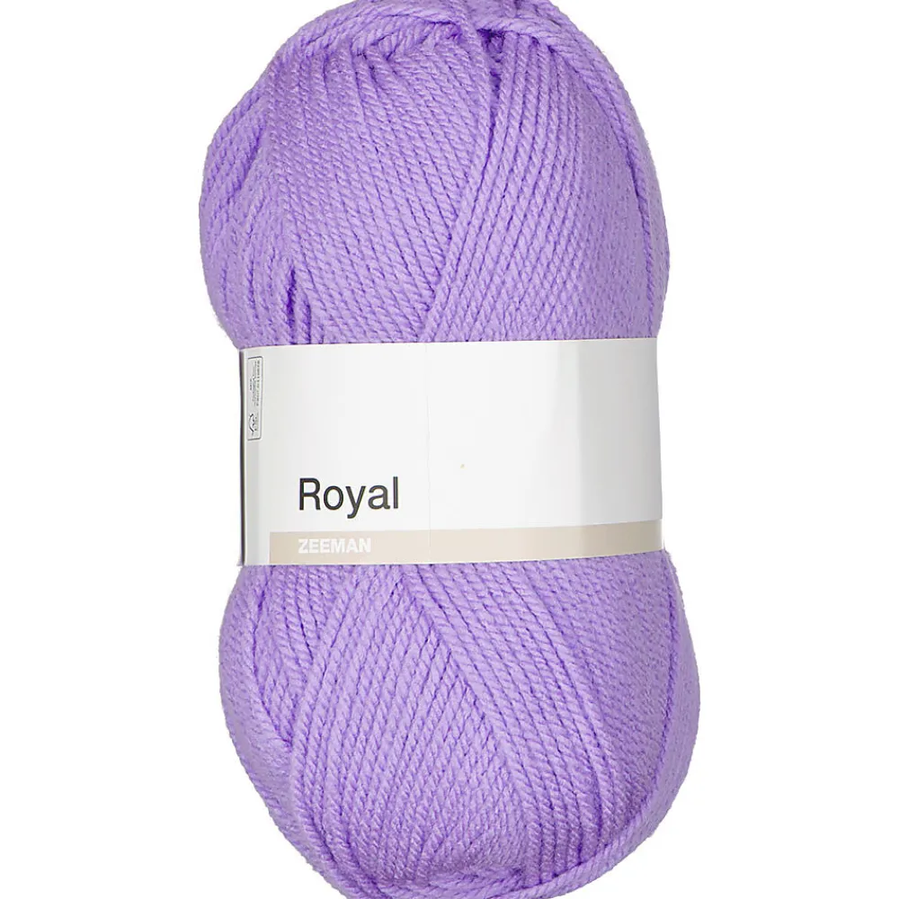 Best Zeeman Royal Fil à tricoter - Violet
