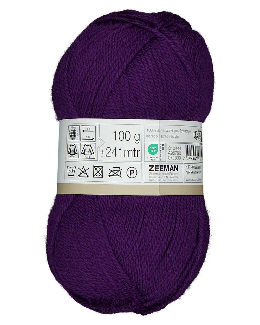 New Zeeman Royal Fil à tricoter - Violet
