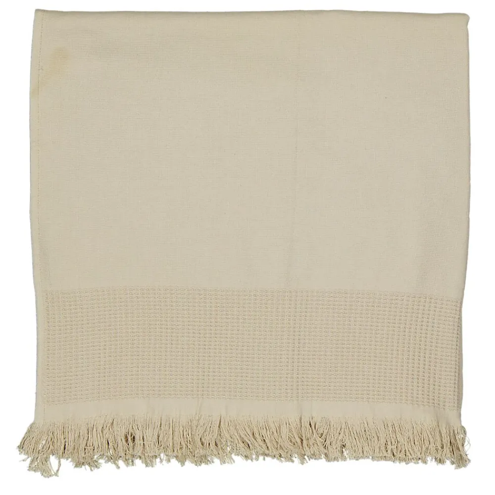 Discount Zeeman Serviette de plage - Blanc