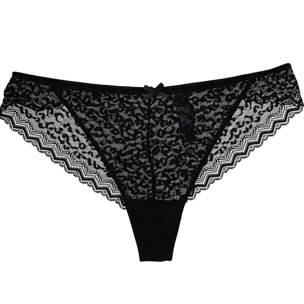 Online Zeeman Slip brésilien - Noir