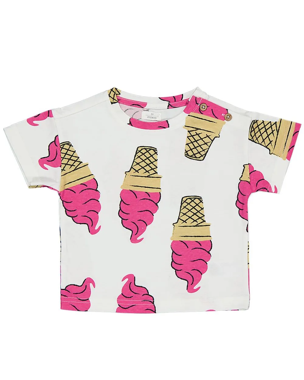 Discount Zeeman Tee-shirt - Beige