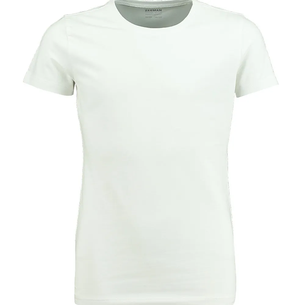 Clearance Zeeman Tee-shirt - Blanc