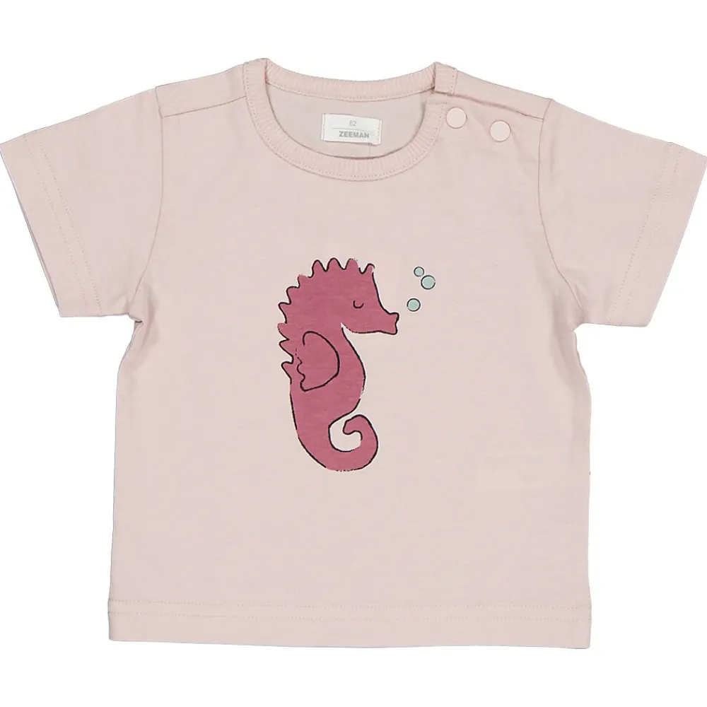 Outlet Zeeman Tee-shirt - Rose